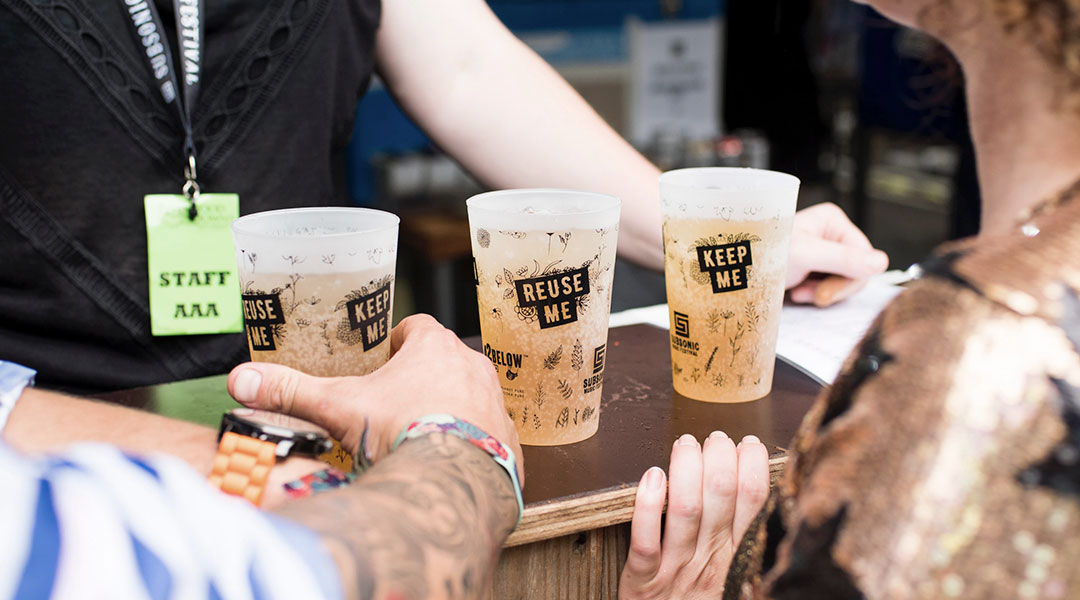 El éxito del vaso con personalización durante los eventos