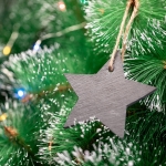 Adorno Navidad pizarra Star color gris oscuro tercera vista