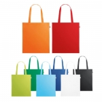 Bolsa reciclada con asas largas para la compra de RPET Convert varios colores