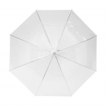 Paraguas Blanc Ø98 color blanco vista frontal