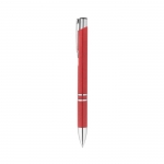 Bolígrafo Aster Eco | Tinta azul color rojo