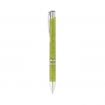 Bolígrafo Aster Eco | Tinta azul color verde claro