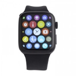 Reloj inteligente multifunción con bluetooth Square color negro sexta vista