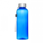 Botellas de agua de plástico reciclado antifugas 500ml RPET color azul real segunda vista