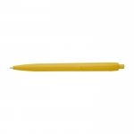 Bolígrafo en color con acabado brillante tinta azul Monocolor color amarillo primera vista