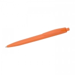 Bolígrafo en color con acabado brillante tinta azul Monocolor color naranja segunda vista