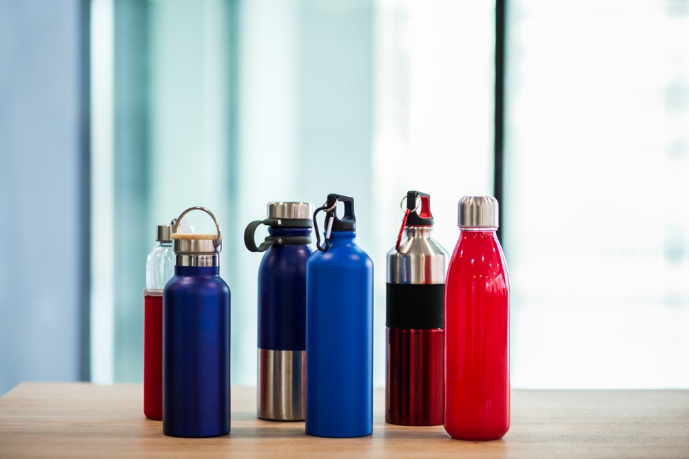 Botellas reutilizables:¿De qué material deben ser?