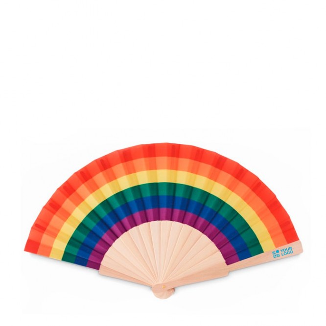 Abanico Rainbow Fan