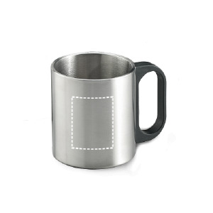 Posición de marcaje taza taza