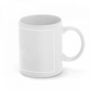 Posición de marcaje mug cuerpo