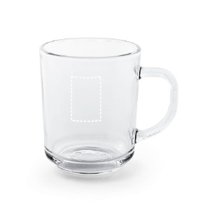 Posición de marcaje taza cuerpo lateral