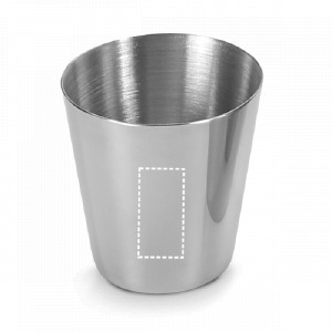 Posición de marcaje vaso cup