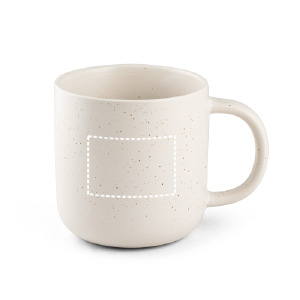 Posición de marcaje mug cuerpo lateral