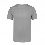 Camiseta unisex de 100% algodón peinado Ring Spun 160 g/m2 color gris primera vista