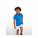 Pantalón corto deportivo de poliéster 100% para niños 140 g/m2 Roly color azul marino imagen de estilo de vida