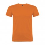 Camiseta de algodón 100% en punto para niños 155 g/m2 Roly color naranja