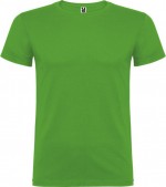 Camiseta de algodón 100% en punto para niños 155 g/m2 Roly color verde pasto