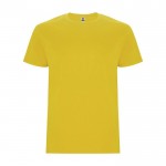 Camiseta de punto en 100% algodón para niños 190 g/m2 Roly color amarillo