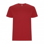 Camiseta de punto en 100% algodón para niños 190 g/m2 Roly color rojo