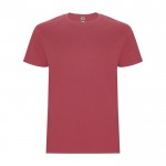 Camiseta de punto en 100% algodón para niños 190 g/m2 Roly color rojo desaturado