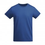 Camiseta de algodón orgánico de punto para niños 175 g/m2 Roly color azul real