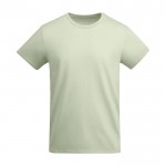 Camiseta de algodón orgánico de punto para niños 175 g/m2 Roly color verde suave