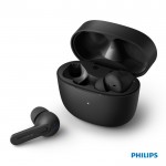 Auriculares Philips a prueba de salpicaduras y sudor color negro segunda vista