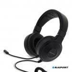 Auriculares gamer con micrófono y luces LED marca Blaupunkt color negro