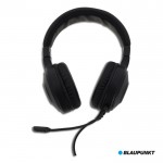 Auriculares gamer con micrófono y luces LED marca Blaupunkt color negro segunda vista