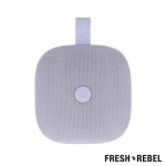 Altavoz portátil de forma cuadrada resistente al agua Fresh 'n Rebel color lila tercera vista