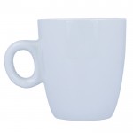 Taza de cerámica blanca apta para las máquinas de café 200ml color blanco segunda vista