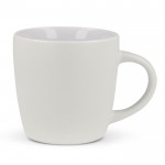 Taza de cerámica en varios colores modernos 250ml color blanco