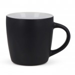 Taza de cerámica en varios colores modernos 250ml color negro