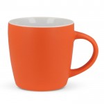 Taza de cerámica en varios colores modernos 250ml color naranja