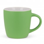 Taza de cerámica en varios colores modernos 250ml color verde lima