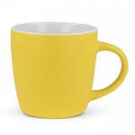 Taza de cerámica en varios colores modernos 250ml color amarillo