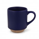 Taza con elegante diseño Finlandés en la parte de abajo 180ml color azul oscuro