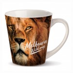 Taza blanca de cerámica especial para sublimación 350ml color blanco