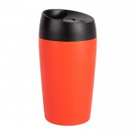 Vaso take away unicolor compatible con cafeteras 240ml color rojo