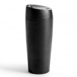 Vaso take away de doble pared y compatible con cafeteras 400ml color negro