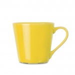 Taza en variedad de colores con drenajes para lavavajillas 200ml color amarillo