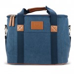 Bolsa nevera con asas de doble tamaño para agarre Orrefors Hunting 27 color azul oscuro segunda vista