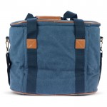 Bolsa nevera con asas de doble tamaño para agarre Orrefors Hunting 27 color azul oscuro tercera vista