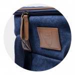 Bolsa nevera con asas de doble tamaño para agarre Orrefors Hunting 27 color azul oscuro quinta vista