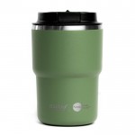 Vaso take away de doble pared con tecnología Asobu 355ml color verde