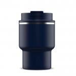 Vaso take away apilable de viaje en varios colores 280ml color azul oscuro