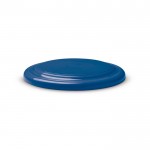 Clásico frisbee de plástico con diseño unicolor para personalizar color azul oscuro