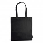 Bolsa de non-woven en varios colores con asas largas 75 g/m2 color negro segunda vista