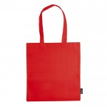 Bolsa de non-woven en varios colores con asas largas 75 g/m2 color rojo segunda vista