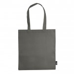 Bolsa de non-woven en varios colores con asas largas 75 g/m2 color gris segunda vista